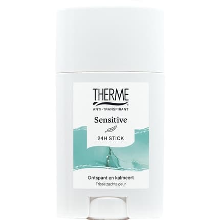 Therme Deodorant Anti-Transpirant Sensitive Stick - rams Déodorant (Déo) Mixte 50g - Maison des fragrances
