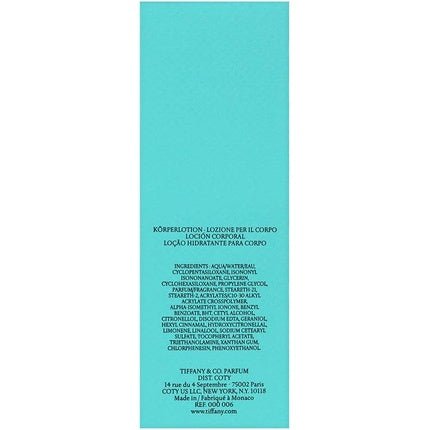 Tiffany & Co. Tiffany BL Eau de Toilette (EDT) Mixte 200ml - Maison des fragrances