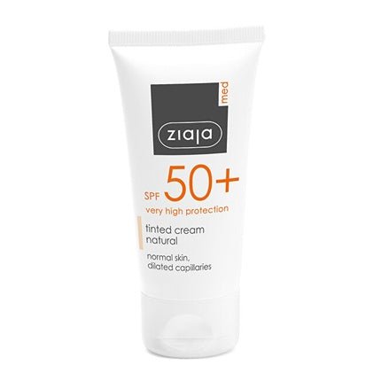 Tinted Cream for Normal Skin SPF 50+ Natural Shade 50 ml - Maison des fragrances