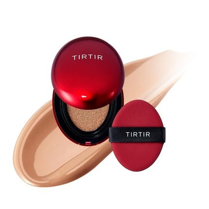 Tirtir Mask Fit Red Cushion Foundation Mini Size - Full Coverage, Weightless - Maison des fragrances
