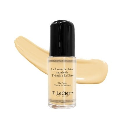 T.LeClerc Face Foundation La Crème de Teint Satinée - Maison des fragrances