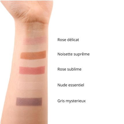 T.Leclerc Matte Intense Long - Lasting Eyeshadow Hazelnut Brown Supreme - Maison des fragrances