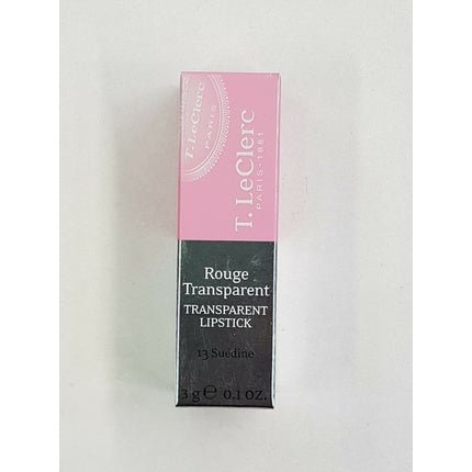 T.LeClerc Transparent Lipstick 13 Suedine - Maison des fragrances