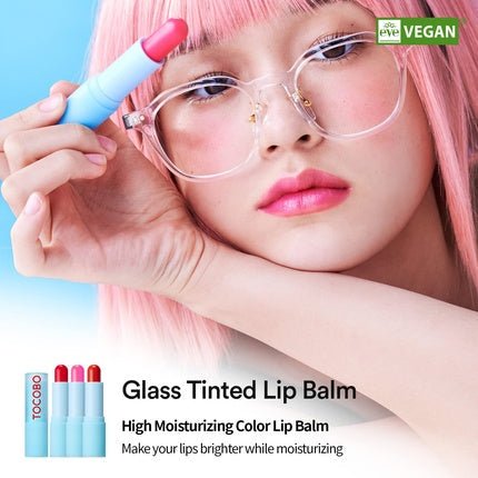 Tocobo Glass Tinted Lip Balm No.012 Better Pink 3.5g - Maison des fragrances