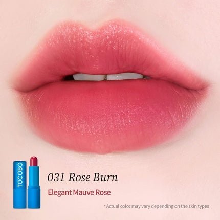 Tocobo Powder Cream Lip Balm 031 Rose Burn 0.67oz 19g - Maison des fragrances