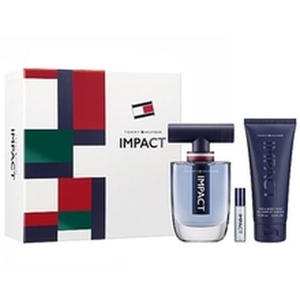Tommy Hilfiger Impact Gift Set With , Shower Gel , And Miniature Coffret (Coffret) Mixte 100ml - Maison des fragrances