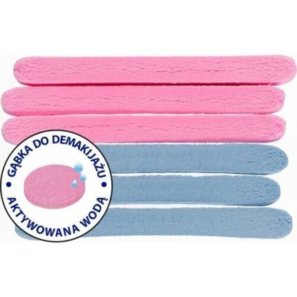 Top Choice Water Activated Makeup Remover Sponges 6pcs - Maison des fragrances