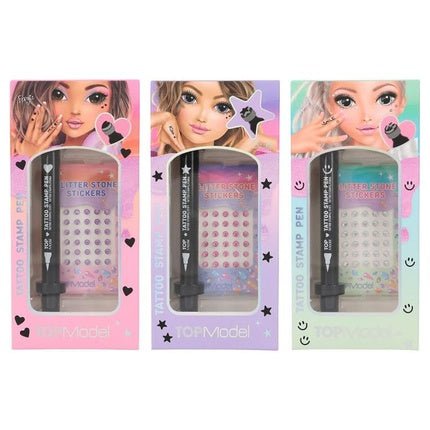 TOPModel Tattoo Pen with Glitter Stones BEAUTY and ME - Maison des fragrances