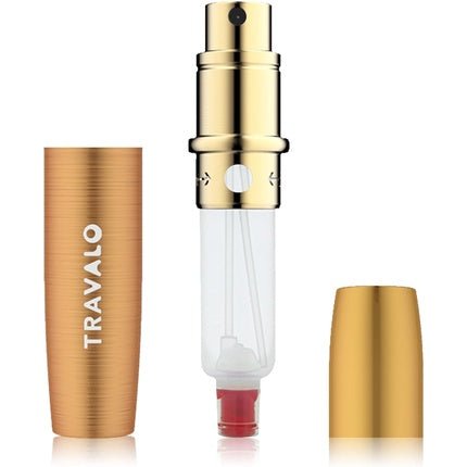 Travalo LUX Refillable Fragrance Holder Rechargeable Gold - Maison des fragrances