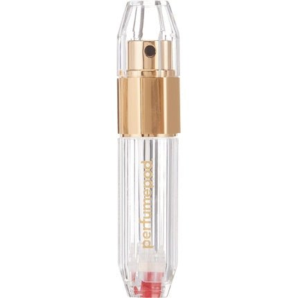 Travalo Perfume Pod Crystal Perfume Atomizer Gold for Unisex 0.17 oz Refillable Spray - Maison des fragrances