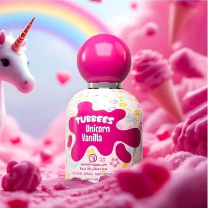 Tubbees Grandeur Tubbees Perfume Unicorn Vanilla - Unisex Kid - Friendly Gourmand Eau de Parfum (EDP) Mixte 50ml - Maison des fragrances