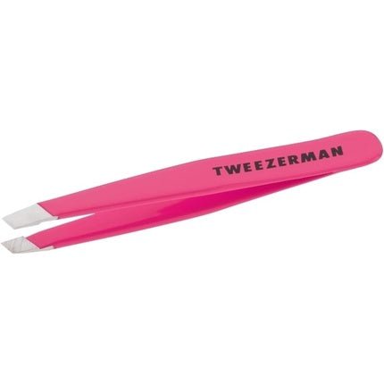 Tweezerman Mini Tweezer for Eyebrow Plucking Neon Pink - Maison des fragrances