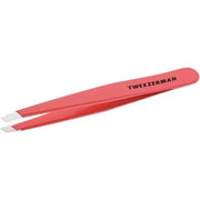Tweezerman Slant Tip Eyebrow Tweezer Stainless Steel Geranium - Maison des fragrances