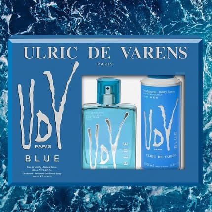 Ulric De Varens Blue Set 2 Pieces Coffret (Coffret) Mixte 100ml - Maison des fragrances