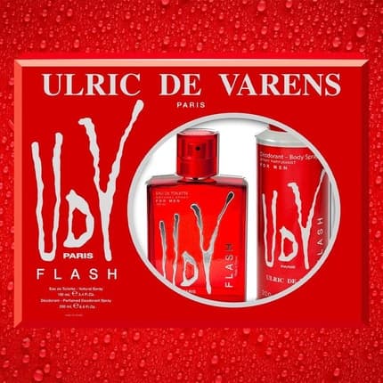 Ulric De Varens Flash Set Of 2 Pieces Coffret (Coffret) Mixte 100ml - Maison des fragrances
