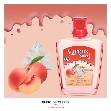 Ulric De Varens Varens Sweet Peach Chantilly Eau de Parfum (EDP) Mixte 50ml - Maison des fragrances