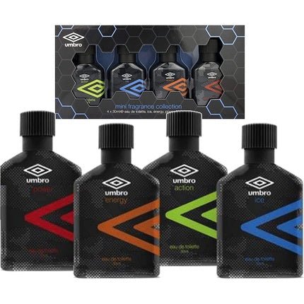 UMBRO Fragrance Collection 30ml - Pack of 4 - Maison des fragrances