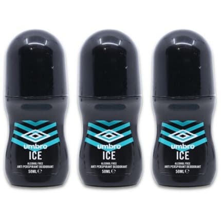 Umbro Ice Roll on Anti Perspirant Long-lasting Sweat Control Déodorant (Déo) Mixte 50ml - Maison des fragrances