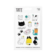 Unique Mix of Temporary Tattoos with Cats for the Party - Maison des fragrances