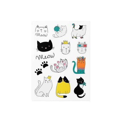 Unique Mix of Temporary Tattoos with Cats for the Party - Maison des fragrances