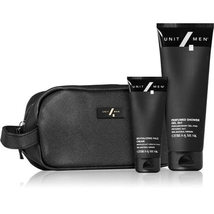 Unit4men Travel Set Citrus&Musk Gift Set () Coffret (Coffret) Homme - Maison des fragrances