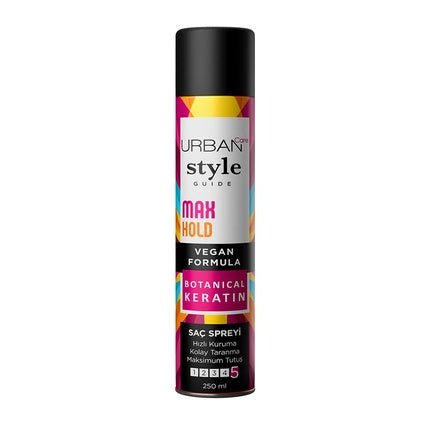 Urban Care Style Guide Max Hold Hair Spray 250ml - Maison des fragrances