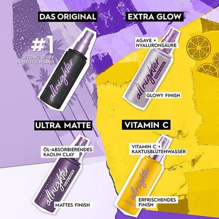 Urban Decay All nighter long lasting makeup setting spray 30 ml - Maison des fragrances