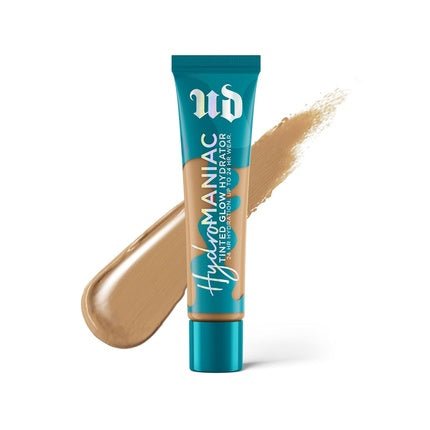 Urban Decay Hydromaniac Tinted Moisturizer 24HR Hydrating Glowy Medium Coverage Foundation with Kombucha Filtrate and Marula Oil Lightweight Dewy Skin Finish 51 Medium Neutral - Maison des fragrances