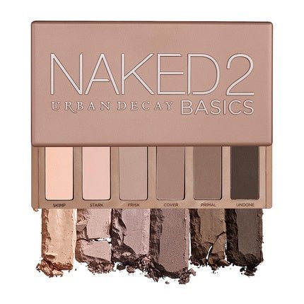 Urban Decay Naked Mini Eyeshadow Palette Richly Pigmented and Ultra Blendable - Naked2 Basics - Maison des fragrances