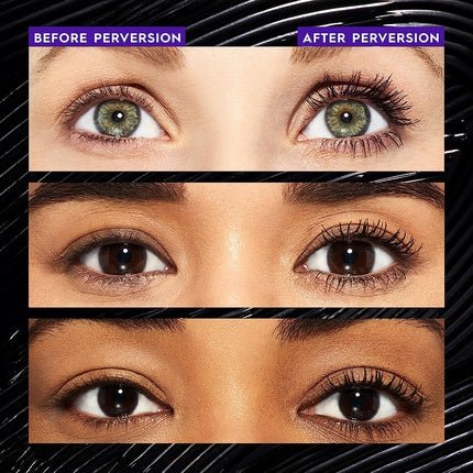 Urban Decay Perversion Volumizing Mascara Lengthening Lifting Eye Makeup Intense Black Travel Size 0.13 Fl Oz Non - Waterproof - Maison des fragrances