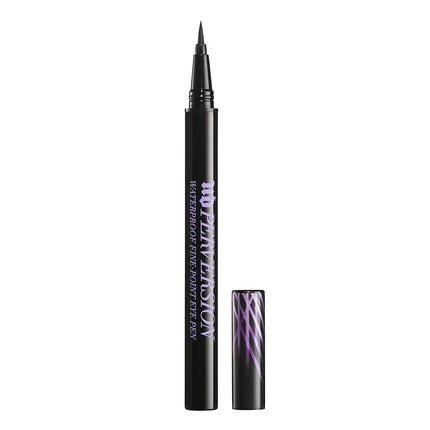 Urban Decay Perversion Waterproof Fine - Point Eye Pen Black Semi - Matte Liquid Eyeliner Ultra - Fine Brush Tip - Maison des fragrances