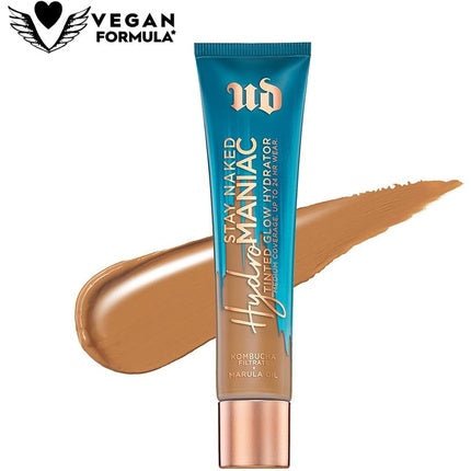 Urban Decay Stay Naked Hydromaniac Tinted Glow Foundation Buildable Medium Coverage Vegan Formula 35ml - Maison des fragrances