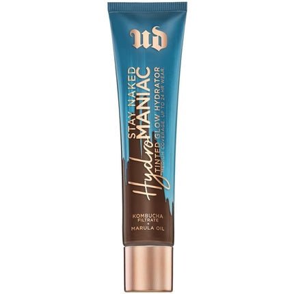 Urban Decay Stay Naked Hydromaniac Tinted Glow Foundation Buildable Medium Coverage Vegan Formula Shade 90 35ml - Maison des fragrances