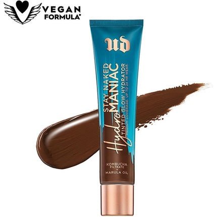 Urban Decay Stay Naked Hydromaniac Tinted Glow Foundation Buildable Medium Coverage Vegan Formula Shade 90 35ml - Maison des fragrances
