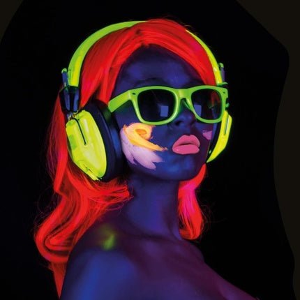 UV Neon Glow Face & Body Paint 10ml Yellow - Maison des fragrances