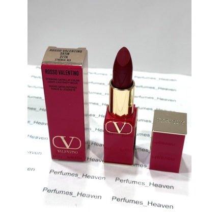 Valentino Bold Satin Lip Shade 217A Ether Red - Maison des fragrances