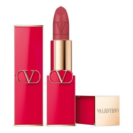 Valentino Rosso Matte Cream Lipstick 110r Refillable - 35 Grams - Maison des fragrances