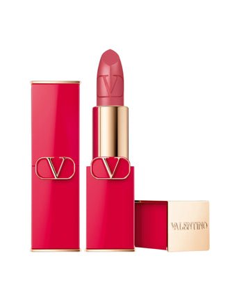 Valentino Rosso Satin Finish Cream Lipstick 104r Refillable - 35 Grams - Maison des fragrances