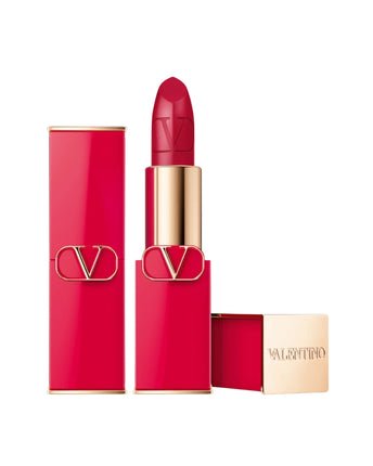 Valentino Rosso Satin Finish Cream Lipstick 300r Refillable - 35 Grams - Maison des fragrances