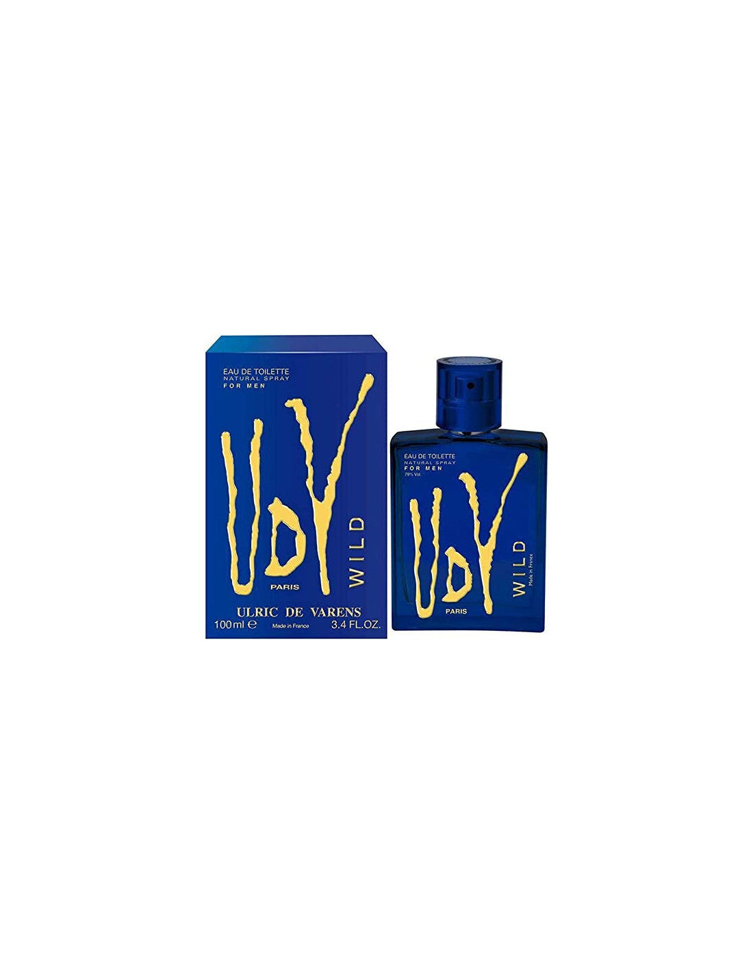 Ulric de Varens UDV Wild Eau de Toilette Spray Pour Homme 100ml Oriental Woody Fragrance Ulric De Varens