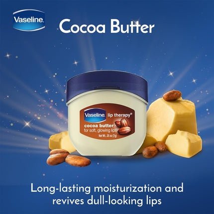 Vaseline Lip Therapy Cocoa Butter Lip Balm for Optimal Moisture - Maison des fragrances