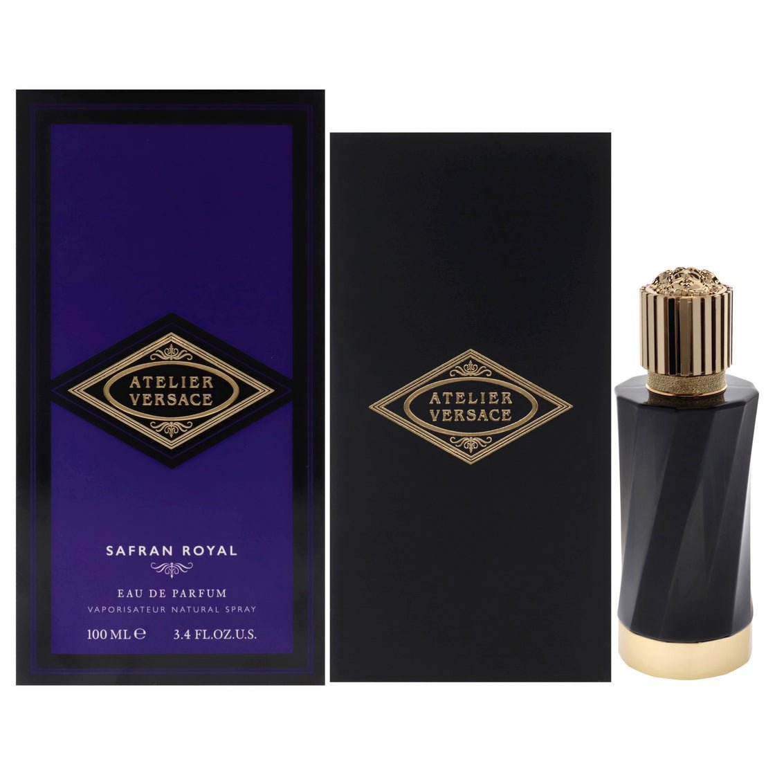 Versace Atelier Safran Royal Eau de Parfum (EDP) Homme 100ml - Maison des fragrances