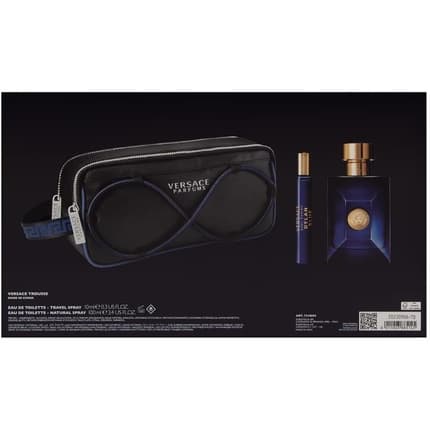 Versace Dylan Blue Set 3 Pieces Coffret (Coffret) Mixte 100ml - Maison des fragrances