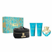 Versace Dylan Turquoise Set 4 Pieces Coffret (Coffret) Mixte 100ml - Maison des fragrances