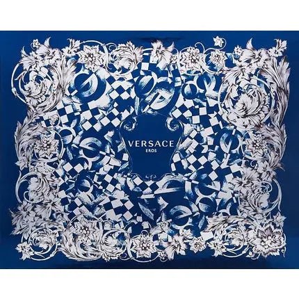 Versace EROS Gift Set for Men 1.7 oz EDT + 1.7 oz Shower Gel + 1.7 oz Aftershave Balm - Maison des fragrances