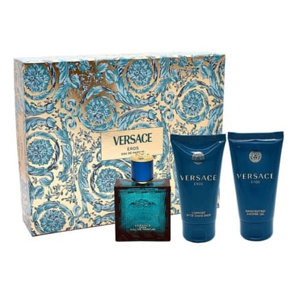Versace Eros & Shower Gel & After Shave Balm Coffret (Coffret) Mixte 50ml - Maison des fragrances