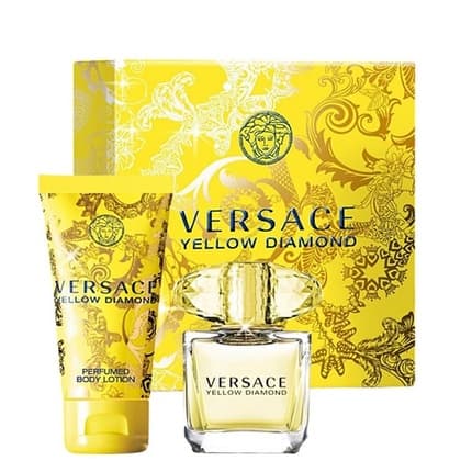 Versace Yellow Diamond + Body Lotion Coffret (Coffret) Mixte 90ml - Maison des fragrances