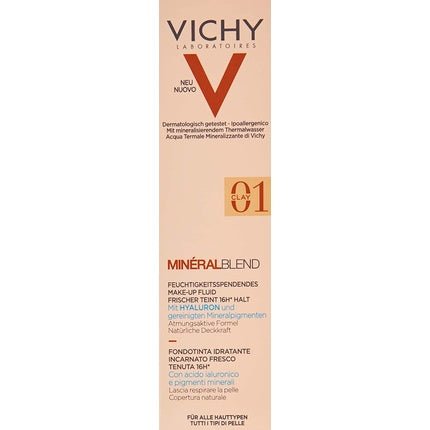 VICHY Mineralblend Makeup 01 Clay 30ml - Maison des fragrances