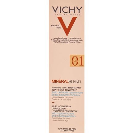 VICHY Mineralblend Makeup 01 Clay 30ml - Maison des fragrances