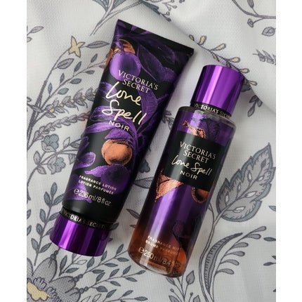 Victoria's Secret Love Spell Noir Fragrance Mist Body Lotion Limited Edition - Maison des fragrances